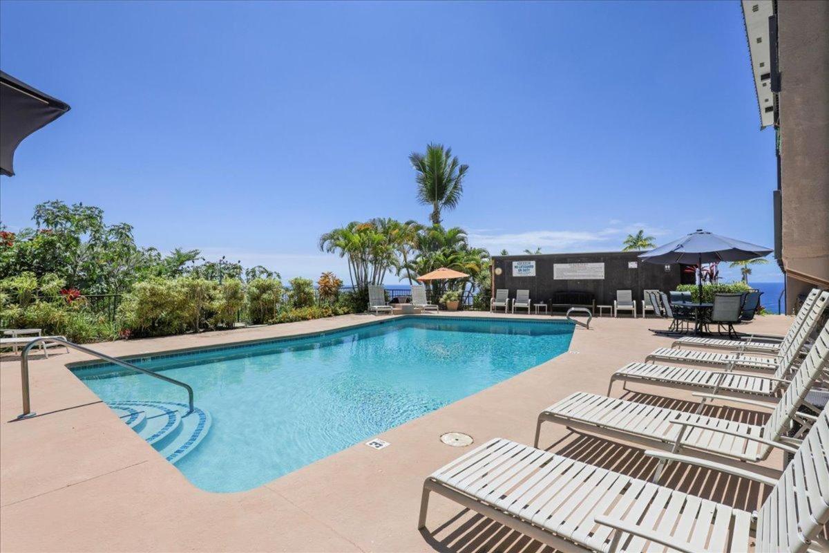 הוילה קאילואה-קונה Kona Westwind 1 New! Quiet Ocean-View 1St Floor | Patio | Pool מראה חיצוני תמונה